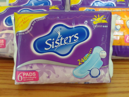 ห่อผ้าอนามัยผ้าอนามัยผ้าดูดซับน้ำประจำเดือน Pads