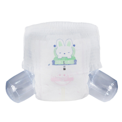 Fluff Pulp Baby Pull Up กางเกง Breathable Hypoallergenic Pull Up Diapers