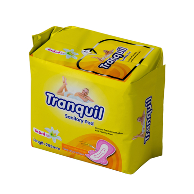 แผ่นอนามัยคนท้องพิมพ์ลายระบายอากาศได้ดีควบคุมการรั่วซึม