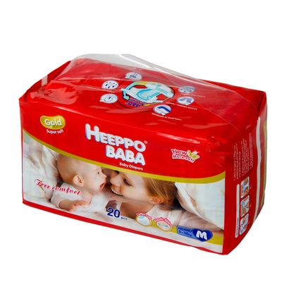 BTC ผ้าอ้อมเด็ก SAP Infant Baby PE Film Super Dry Diaper OEM ODM