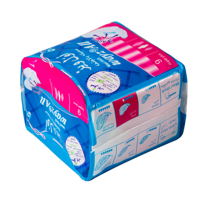 ผ้าอนามัยแบบนุ่มกันน้ำ Fluff Pulp แผ่นหญิงอินทรีย์ ODM