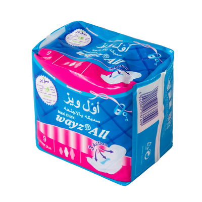 Mint Shiny Girl ผ้าอนามัยแบบใช้แล้วทิ้ง / Natural Ultra Maxi Pads 155mm