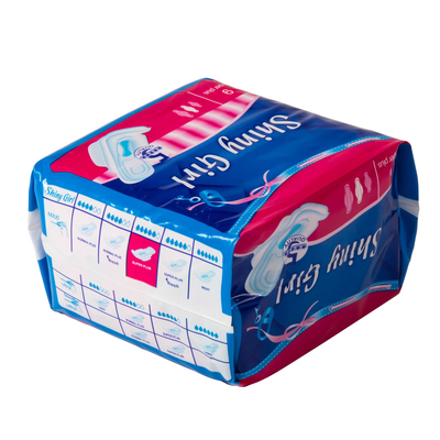 Mint Shiny Girl ผ้าอนามัยแบบใช้แล้วทิ้ง / Natural Ultra Maxi Pads 155mm