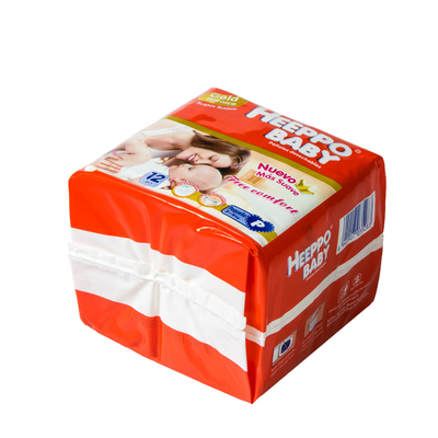 Fluff Pulp Daily Use Diaper ผ้าอ้อมเด็กแรกเกิดอินทรีย์ Unisex FDA