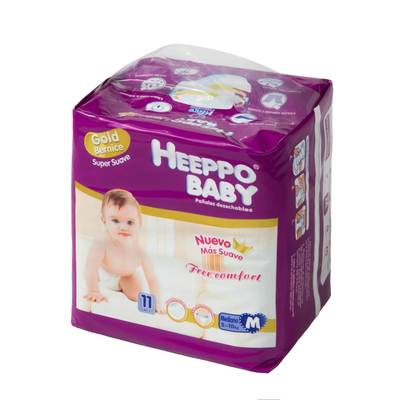 Fluff Pulp Daily Use Diaper ผ้าอ้อมเด็กแรกเกิดอินทรีย์ Unisex FDA
