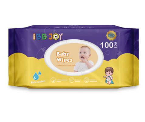 BB Joy Herb Antibacterial Hands Wet Wipes น้ำบริสุทธิ์ EDI ธรรมดา