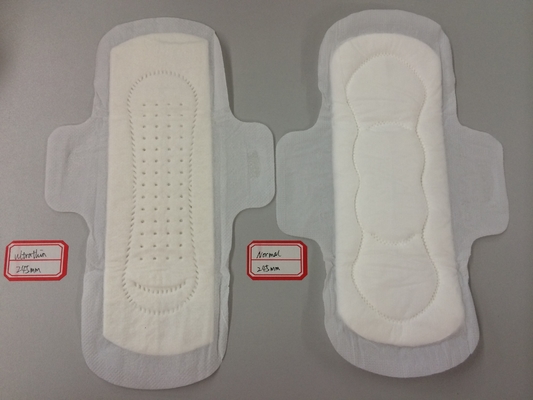 230mm ผ้าอนามัยแบบใช้แล้วทิ้ง Winged Ultra Absorbent Sanitary Pads