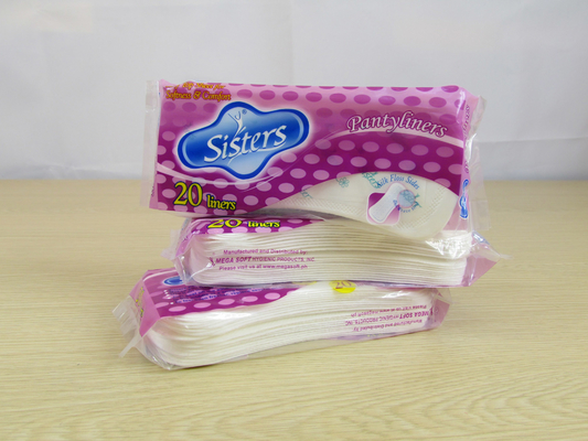 ผ้าฝ้ายผู้หญิงระบายอากาศกางเกงซับใน Winged Super High Absorbency
