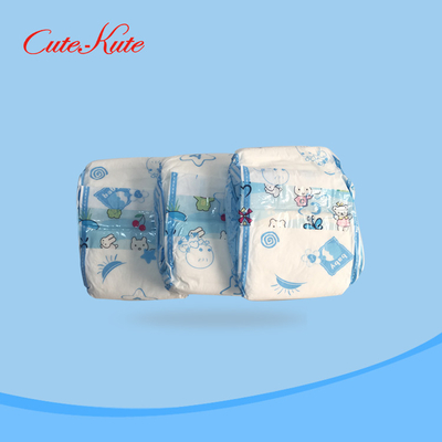 ผ้าอ้อมป้องกันการรั่วไหลแบบใช้แล้วทิ้ง Unisex พร้อม Fluff Pulp Core