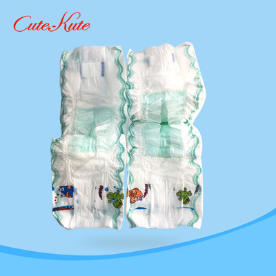 เมจิกเทป Comfort Non Woven Baby Diaper Anti Leak SAP Paper Core