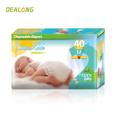 Dry Baby Nappy แผ่นรองหลัง PE แรกเกิด Leak Guard ผ้าอ้อมเด็กแรกเกิดตามธรรมชาติ
