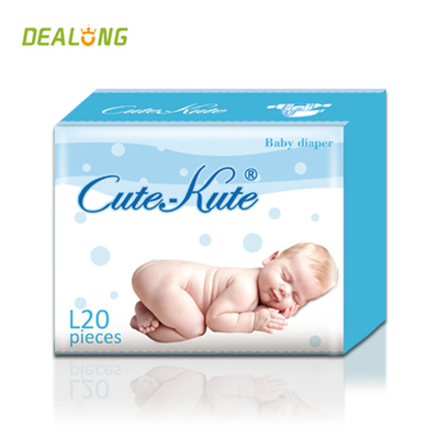 ผ้าอ้อมเด็กทารกค้างคืนทารกแรกเกิดปรับได้ด้วย SAP Paper Core Soft Cotton