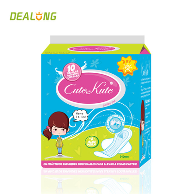 ผ้าอนามัยผู้หญิงที่สะดวกสบาย 270mm Lady Care ผ้าอนามัยพิมพ์