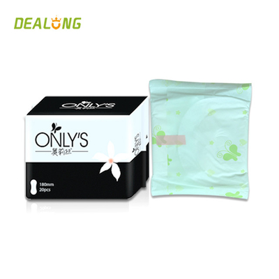 ผ้าเช็ดปากอนามัย 155 มม. Wings Smooth Anion For Lady Day Use