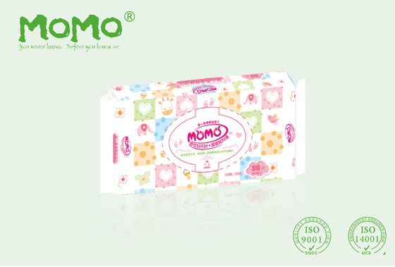 Unscented Baby Wet Wipes มอยส์เจอไรเซอร์ใยไผ่ ปราศจากแอลกอฮอล์