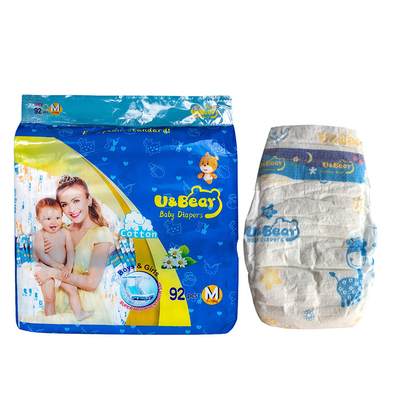 Magic Tape ผ้าอ้อมเด็กแบบใช้แล้วทิ้ง Backsheet Clothlike พร้อมแถบคาดเอวยางยืดขนาดใหญ่