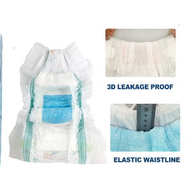 Magic Tape ผ้าอ้อมเด็กแบบใช้แล้วทิ้ง Backsheet Clothlike พร้อมแถบคาดเอวยางยืดขนาดใหญ่