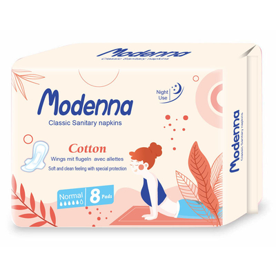 ผ้าอ้อมผ้าอนามัย 350 มม. Ladylike Overnight Super Absorbent Sanitary Pads