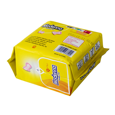 ซุปเปอร์ดูดซับ Maxi Pads โพลีเมอร์ Mint Herbal Sanitary Pads