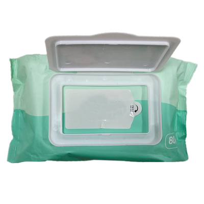 Spunlace Water Non Woven Wet Wipes ลาเวนเดอร์ Meshed Sensitive Cleaning