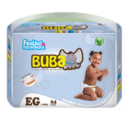 BTC ผ้าอ้อมเด็ก SAP Infant Baby PE Film Super Dry Diaper OEM ODM